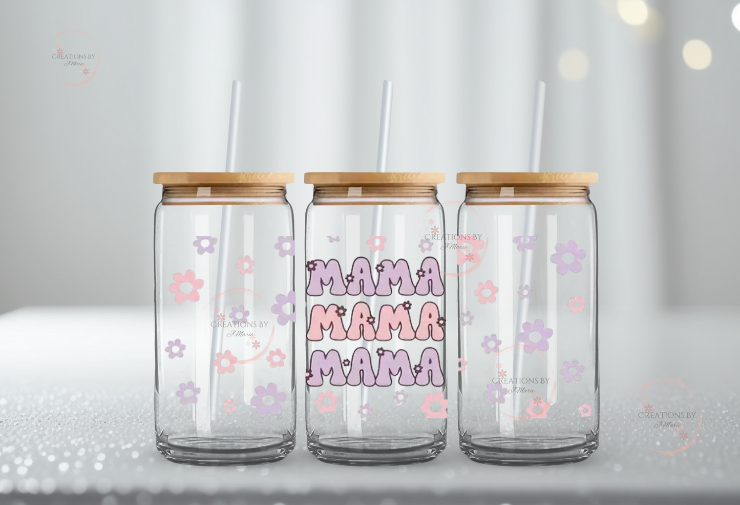 Mama’s Pink and Purple Flowers