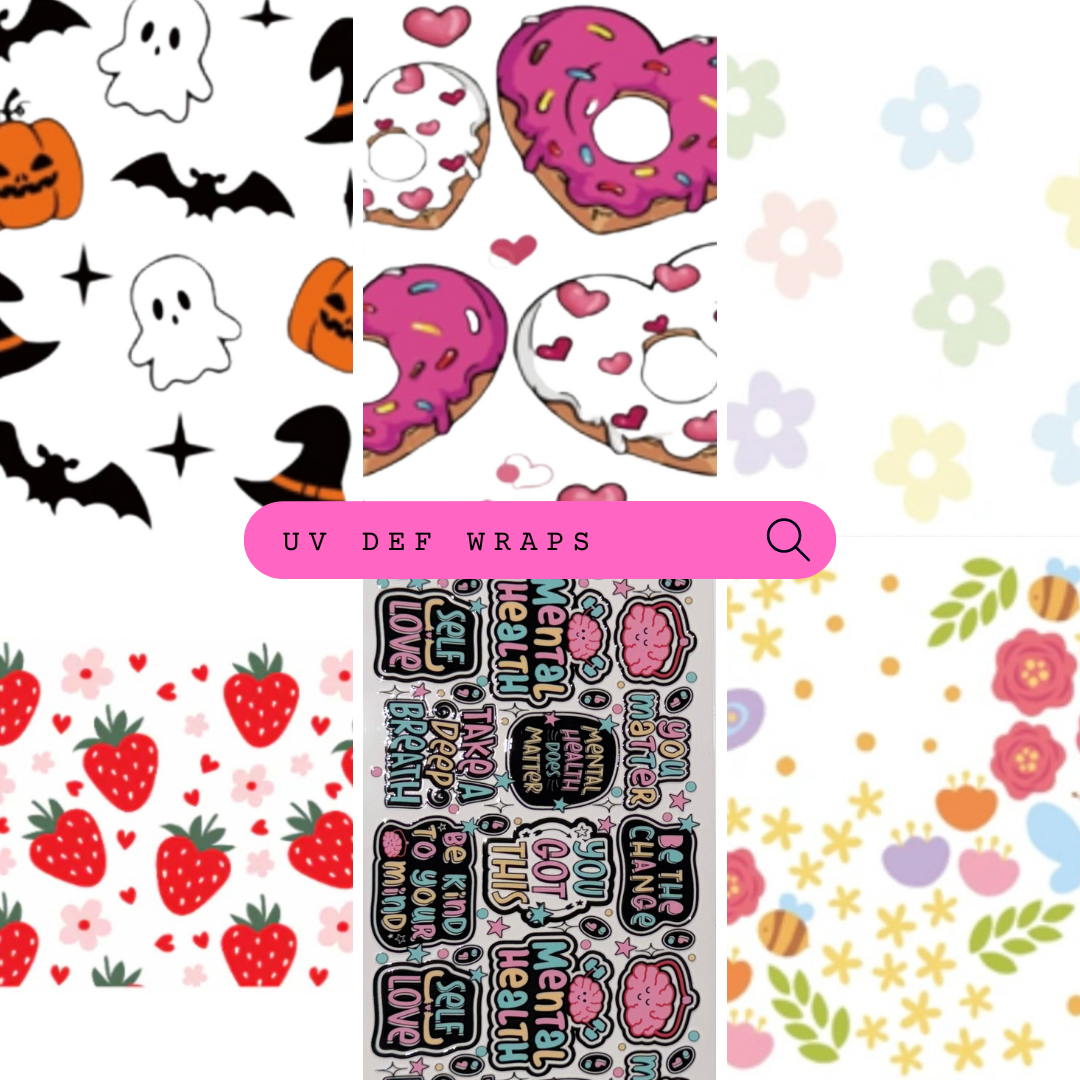 UV DTF Wraps